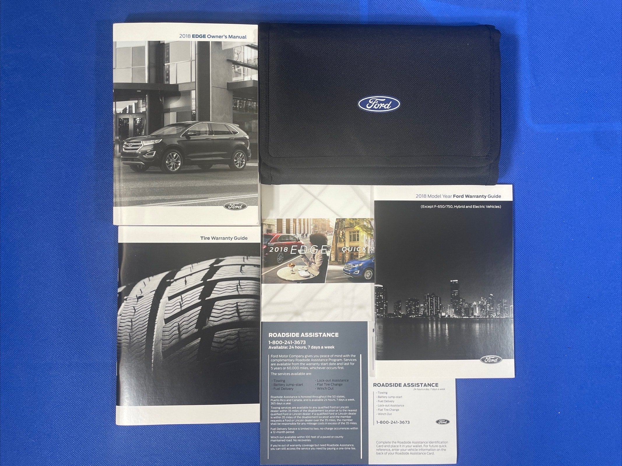 2018 Ford Edge Owner's Manual Set