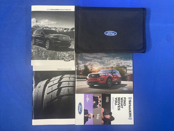 2020 Ford Explorer Owner's Manual Set