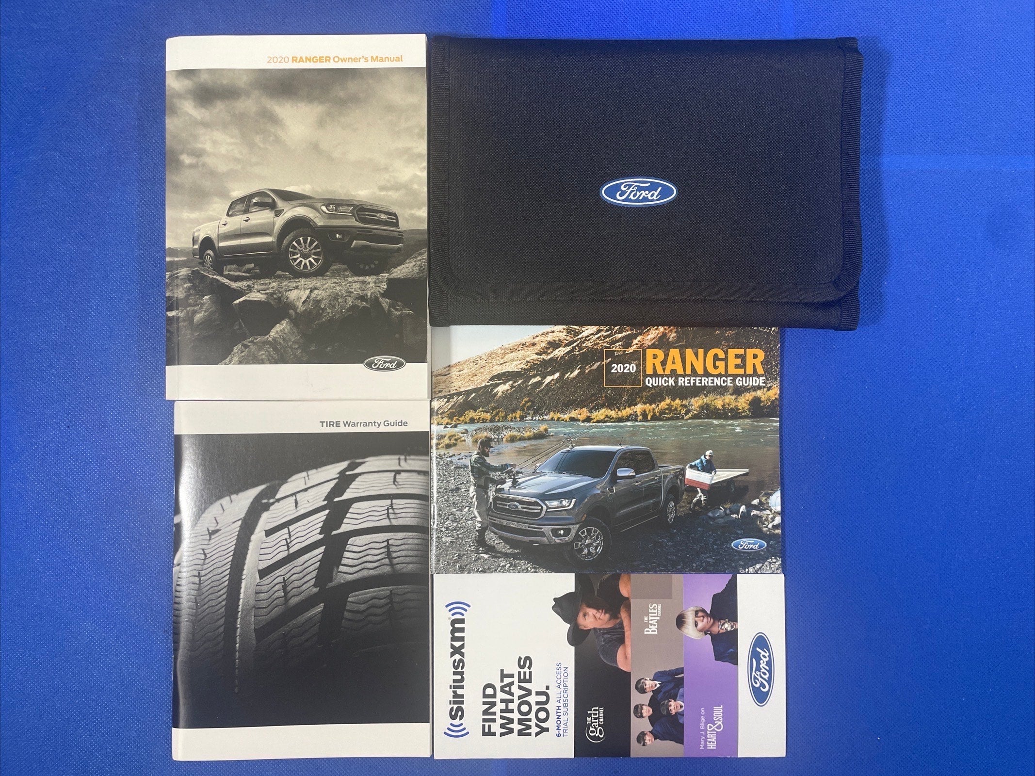 2020 Ford Ranger Owner's Manual Set